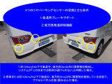 後退時ブレーキサポートも装備されております。