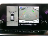 アラウンドビューモニター。空の上から見下ろすような視点でスムース駐車。