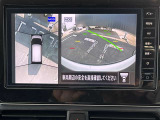 アラウンドビューモニター。上空から見下ろしたような映像が映し出されるので、駐車をスムースに行えます。