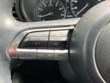 ステアリング左にはオーディオスイッチをまとめて配置しており、運転中のオーディオ操作による危険を減らしてくれます。