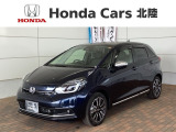 全国納車可 第三者機関証明書付 H SENSING 新車保証 試乗車 純正ナビ TV Rカメラ マルチビュー BTオ-ディオ ドラレコ ETC LEDライト装備のフィット e:HEVリュクス入庫