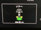 障害物を感知し知らせてくれるので安心です♪