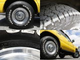 タイヤはDEANカリフォルニアAW&times;YOKOHAMAジオランダーAT4(235/85/16)となります。