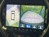 【全方位モニター用カメラ】専用のカメラにより、上から見下ろしたような視点で360度クルマの周囲を確認することができます☆死角部分も確認しやすく、狭い場所での切り返しや駐車もスムーズに行えます。