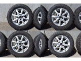 145/80R13 社外アルミホイール&times;25年式TOYO OBSERVE GIZ2 スタッドレスセット付きでございます♪