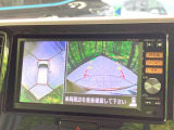 【アラウンドビューモニター】専用のカメラにより、上から見下ろしたような視点で360度クルマの周囲を確認することができます☆死角部分も確認しやすく、狭い場所での切り返しや駐車もスムーズに行えます。
