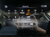 ■地デジTV/AM/FM/交通情報/USB1/USB2/Bluetoothオーディオ/AppleCarPlay/HDMI。