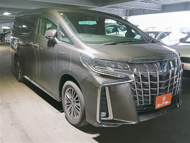 アルファード ハイブリッド 2.5 エグゼクティブ ラウンジ S E-Four 4WD 後期型 禁煙...