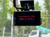 ドライブレコーダー前後カメラを装備しております