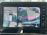 アラウンドビューモニターで全周囲が見えるのでバックや駐車が苦手な方も安心です。
