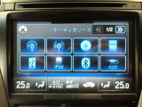 嬉しい装備です♪フルセグTV・DVD再生・Bluetoothオーディオに対応しています!!