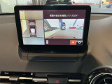 360度ビューモニターです。前後左右の安全を確認できます。