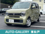 緑色のN-WGN Lホンダセンシングが入庫しました。純正ナビ、バックカメラ装備のお車です。