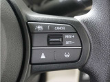 ◆アダプティブクルーズコントロール◆予め設定した車速内でクルマが自動的に加減速。前走車との適切な車間距離を維持しながら追従走行します。【LKAS】車線維持支援システムでステアリング操作を支援。