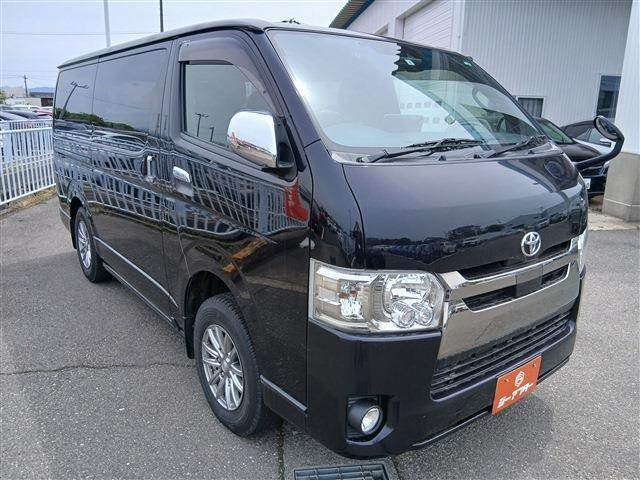 ハイエースバン 2.8 スーパーGL ダークプライムII ロング ディーゼル 4WD 社外11イン...