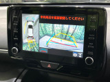 【パノラミックビューモニター】専用のカメラにより、上から見下ろしたような視点で360度クルマの周囲を確認することができます☆死角部分も確認しやすく、狭い場所での切り返しや駐車もスムーズに行えます。