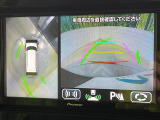 【全方位モニター用カメラ】専用のカメラにより、上から見下ろしたような視点で360度クルマの周囲を確認することができます☆死角部分も確認しやすく、狭い場所での切り返しや駐車もスムーズに行えます。