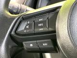 【ステアリングスイッチ】運転中、前方から目線をそらすことなく、オーディオ等の操作が可能な便利機能!安心&快適なドライブを演出してくれます♪