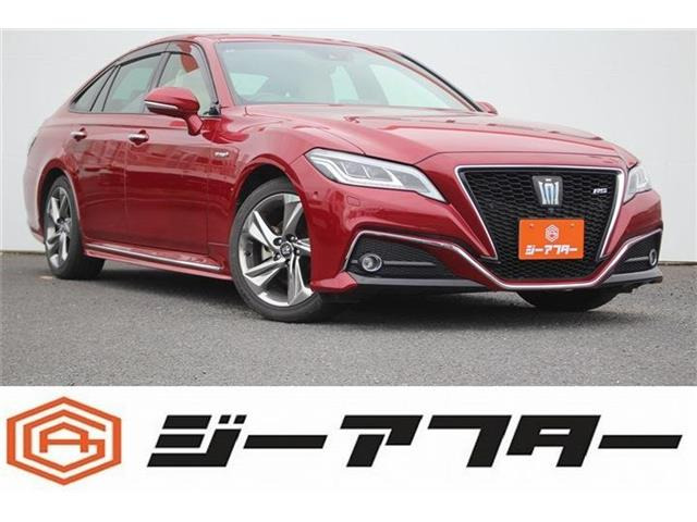 クラウン ハイブリッド 2.5 RS アドバンス 禁煙車 純正8インチナビ フルセグTV