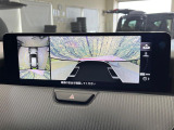 【360&deg;ビューモニター】専用のカメラにより、上から見下ろしたような視点で360度クルマの周囲を確認することができます☆死角部分も確認しやすく、狭い場所での切り返しや駐車もスムーズに行えます。