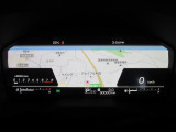 メーター内にナビ地図を表示することも可能です!