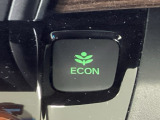 ★ECONスイッチ★ エコドライブを加速しよう!スイッチをONにすると、運転の仕方によるロスを抑え込み燃費をよくするようクルマが頑張ります(*^ー^*)燃費向上にチャレンジ♪