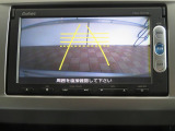 ギヤをRに入れるとナビの画面に後ろの映像が映るリヤカメラ付!後退時の安全確認やコンディションの悪い視界でもカラーバックモニターがドライバーをサポート☆☆☆