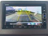 バックカメラも付いています! 運転が不慣れな方でも安心して駐車が可能です!