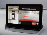 360&deg;ビューモニターを搭載しています。コーナーセンサーと合せてお使いいただくことで、安全、安心にお車の取り回しを行っていただけます。