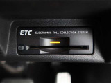 ETC車載器付きです。高速道路の料金所もスムーズに通過できます。