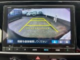 バックカメラも付いています! 運転が不慣れな方でも安心して駐車が可能です!