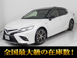 ★トヨタ カムリ WSレザーパッケージ★★パノラマルーフ★JBLサウンド★黒本革★★シートヒーター★レーダークルーズ★★衝突軽減★メーカーオプションSDナビ★★クリアランスソナー★LEDヘッドライト★