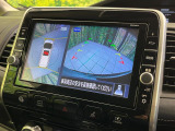 【アラウンドビューモニター】専用のカメラにより、上から見下ろしたような視点で360度クルマの周囲を確認することができます☆死角部分も確認しやすく、狭い場所での切り返しや駐車もスムーズに行えます。