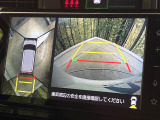 【パノラミックビューモニター】専用のカメラにより、上から見下ろしたような視点で360度クルマの周囲を確認することができます☆死角部分も確認しやすく、狭い場所での切り返しや駐車もスムーズに行えます。
