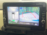 【アラウンドビューモニター】専用のカメラにより、上から見下ろしたような視点で360度クルマの周囲を確認することができます☆死角部分も確認しやすく、狭い場所での切り返しや駐車もスムーズに行えます。