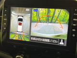 【アラウンドビューモニター】専用のカメラにより、上から見下ろしたような視点で360度クルマの周囲を確認することができます☆死角部分も確認しやすく、狭い場所での切り返しや駐車もスムーズに行えます。