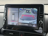 [アラウンドビューモニター]車両を上から見たようなカメラで周りの障害物などが一目瞭然!駐車が苦手な方でも、らくらく駐車♪