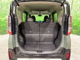 普段のお買い物や通勤、送迎等に十分な荷室スペースを確保しております。セカンドシートを倒すと、大きな荷物の積載も可能です♪