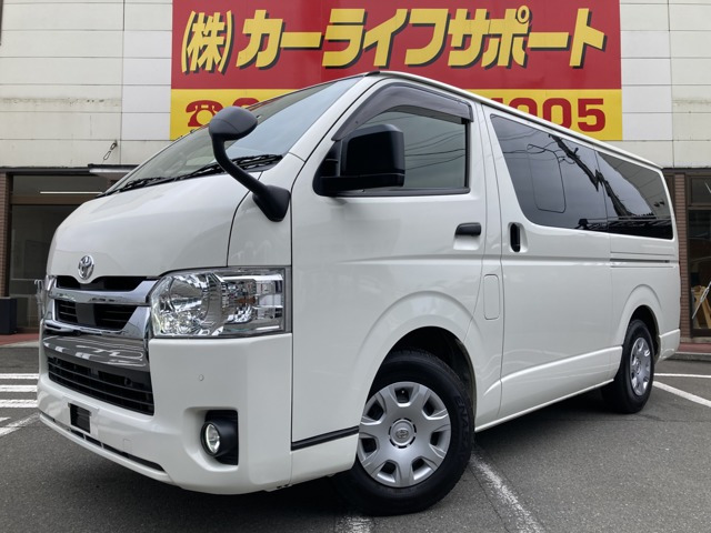 ハイエースバン 2.8 DX ロング GLパッケージ ディーゼル 6型・6人乗り・Wエアコン・...