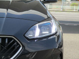 LEDヘッドライトで視界も良好です。見た目も恰好良いです。
