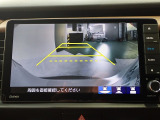 【リアカメラ】3パターンの映像表示で、後方確認をサポート!映像は『ノーマル』『広角』『真上』の3モードから選べます♪