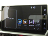 オーディオソース選択画面です。Bluetoothオーディオをご利用いただけます。