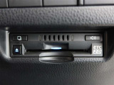 ETC車載器付きです。高速道路の料金所もスムーズに通過できます。