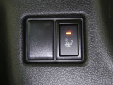 【シートヒーター搭載】シートを温めてくれる暖房機器です!長時間座っていると負担が掛かりやすい背中や腰、または冬場の寒い日に冷えやすい脚部に快適なぬくもりを♪