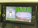 【アラウンドビューモニター】専用のカメラにより、上から見下ろしたような視点で360度クルマの周囲を確認することができます☆死角部分も確認しやすく、狭い場所での切り返しや駐車もスムーズに行えます。