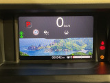 視認性の高いメーター回り。いろいろな情報も表示されます。