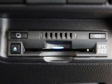 ETC車載器付きです。高速道路の料金所もスムーズに通過できます。