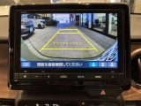 バックカメラももちろんついておりますので駐車時も後方が確認できて安心ですね!
