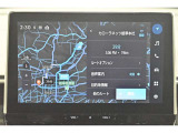 ナビを装備。タッチパネル式で使いやすく、お出かけもラクラクです。