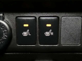 運転席と助手席には寒い時にうれしいシートヒーターが装備されてます。